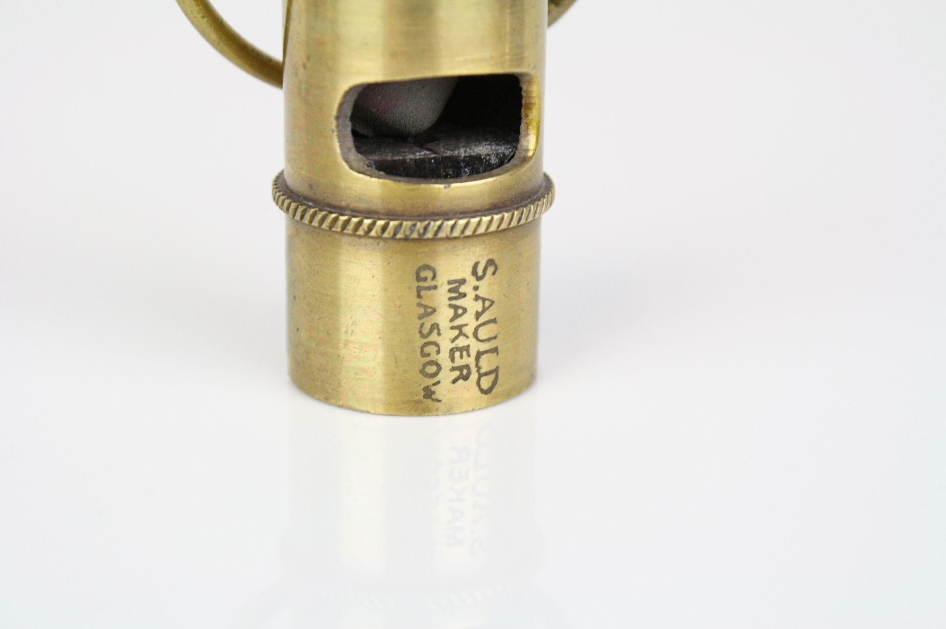 Brass cased whistle stamped Titanic - Image 2 of 4
