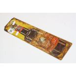 Vintage Tin Plate ' Indian Sauce ' Sign, 39cms high