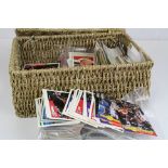 Trade cards - Collection of American MLB baseball, NBA Basketball, WWF Wrsetling cards plus football