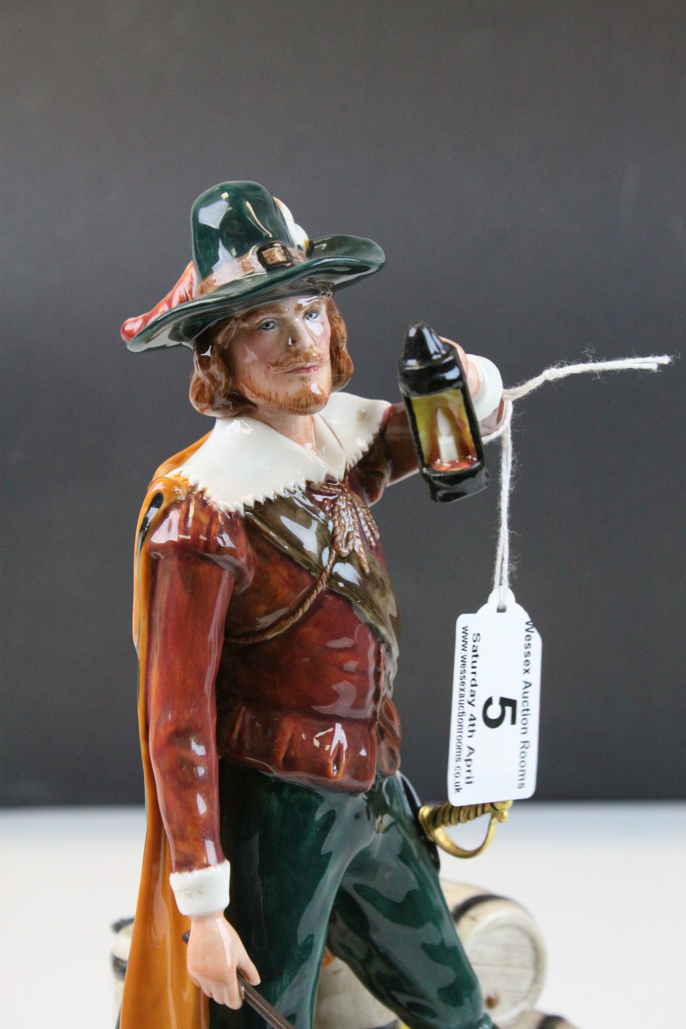 Royal Doulton character figure of Guy Fawkes ltd edn no.73 of 350 - Image 2 of 6