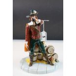 Royal Doulton character figure of Guy Fawkes ltd edn no.73 of 350