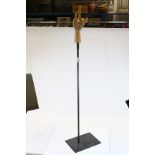 Wooden Articulated Hand mounted on a Metal Stand, 128cms high