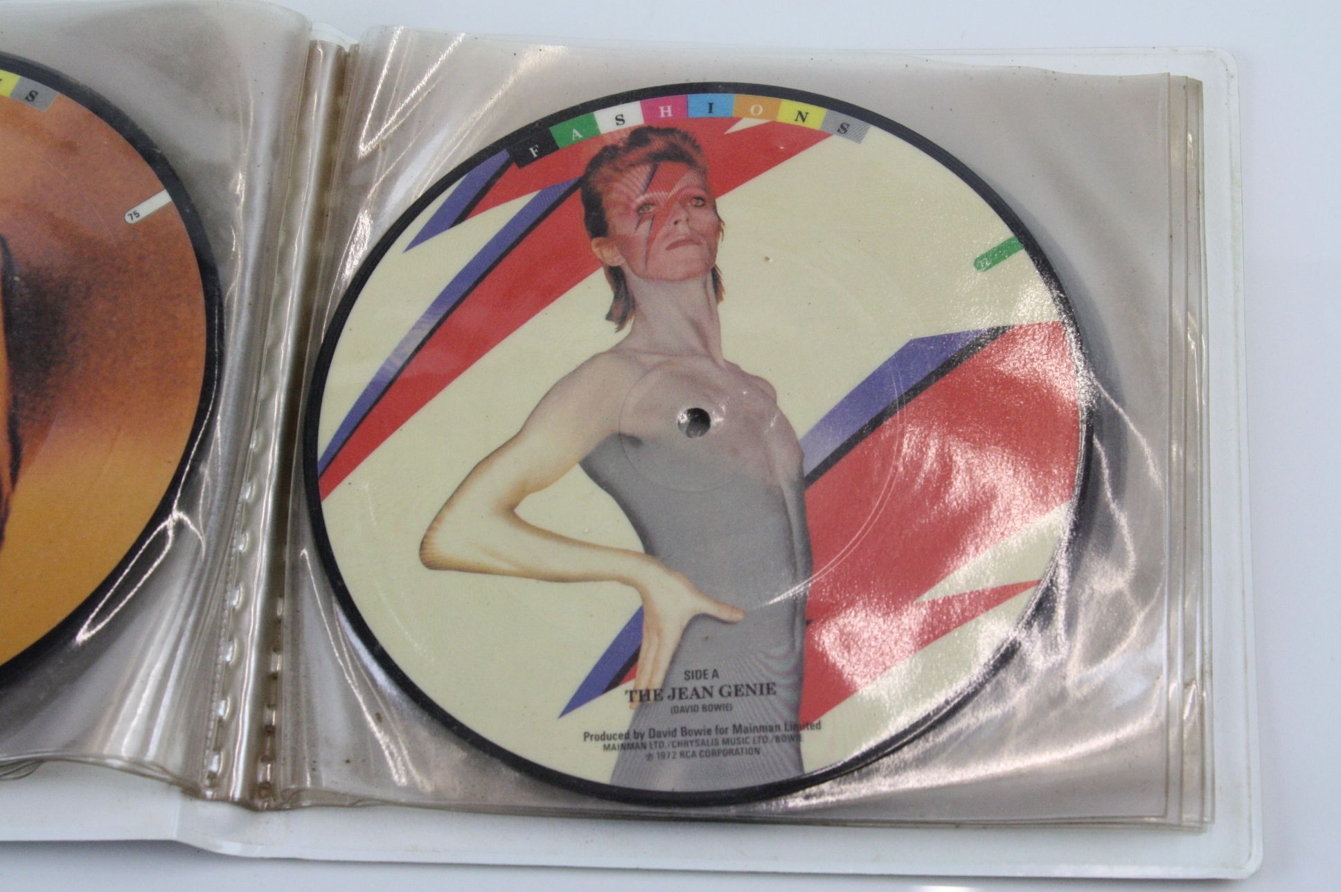 Vinyl - David Bowie Fashions BOW100 set of 10 x 7" picture discs, vg++ - Image 14 of 24