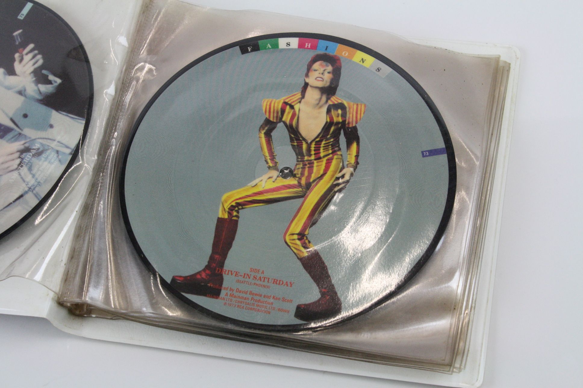 Vinyl - David Bowie Fashions BOW100 set of 10 x 7" picture discs, vg++ - Image 6 of 24