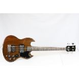 Guitar - 1972 Gibson EB-3 Bass Guitar in walnut finish in excellent condition, contained within