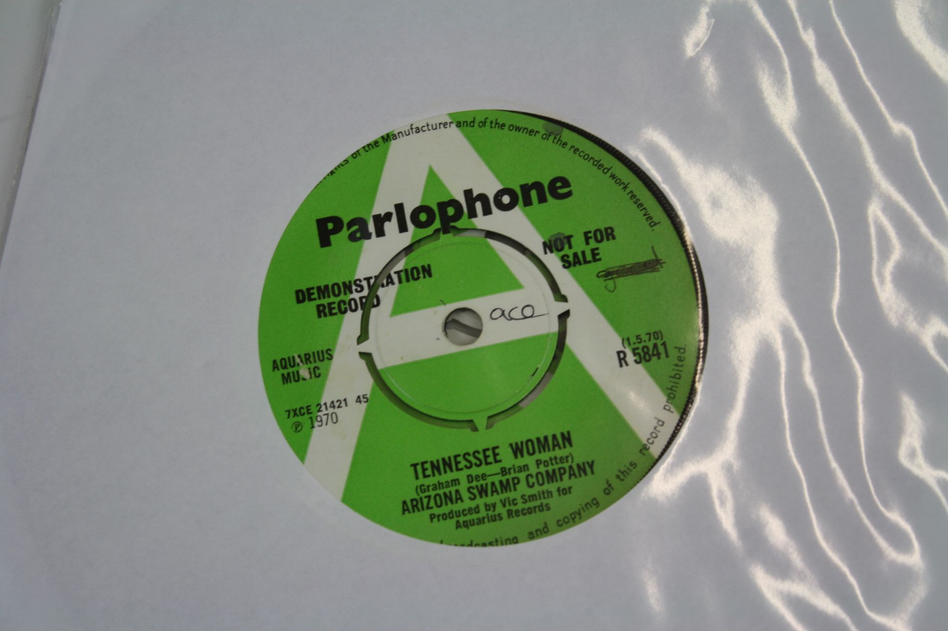 Vinyl - 17 Demo 45s on the Columbia & Parlophone labels from 1968 & 1969 to include artists such - Image 18 of 19