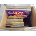 Vinyl - Around 50 Jazz LPs and 10" with 1 x EP to include Charlie Parker, Fats Waller, Duke