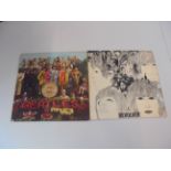 Vinyl - Two Beatles LP's to include Sgt Pepper (PMC 7027) The Gramophone Co and Sold In The UK to