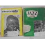 Music Memorabilia - Collection of over 20 Jazz Magazines from the 70s and 50s with titles