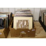 Vinyl - Collection of approx 100 rock & pop LP's spanning decades and genres to include Blondie,