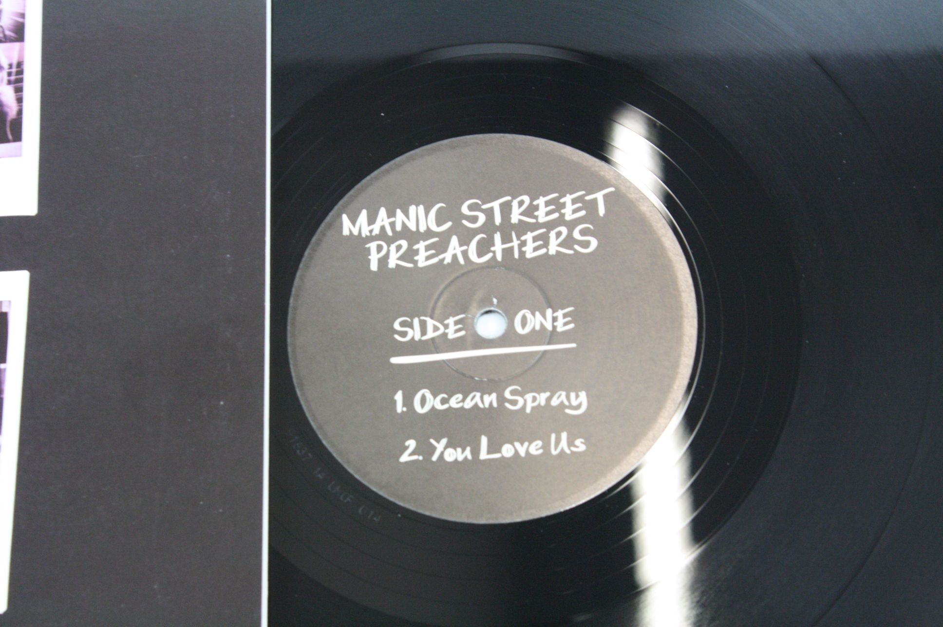 Vinyl - Manic Street Preachers - On Track With Seat, a Rare UK 2011 On Track With Seat 12", recorded - Image 6 of 9