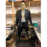 Film - Large free standing 6ft Terminator Arnold Schwarzenegger plastic figure