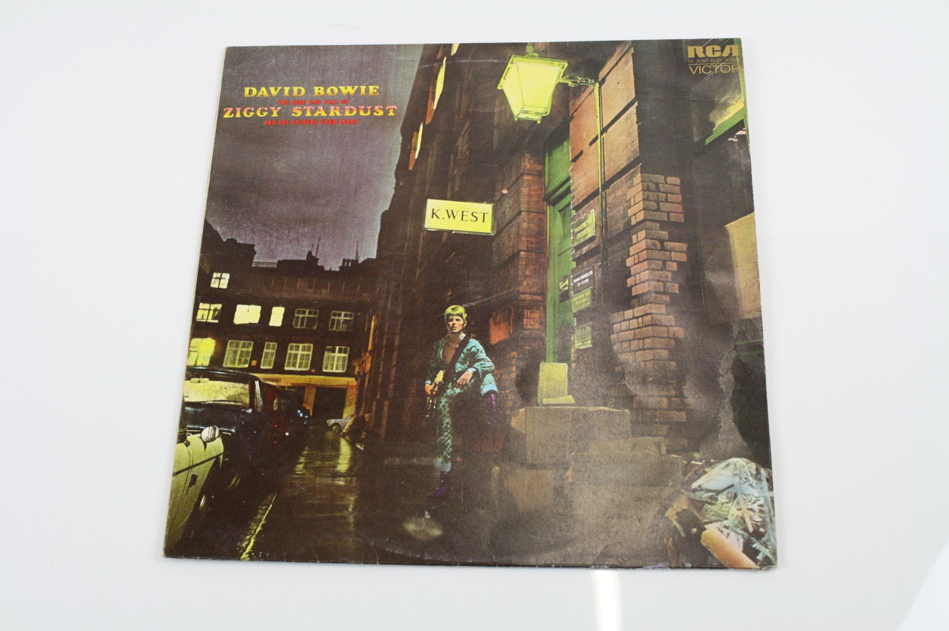 Vinyl - David Bowie Ziggy Stardust (SF 8287) early copy with Titanic / Chrysalis Music credits to