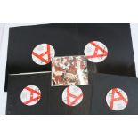 Vinyl - The Stone Roses Promo singles, 12" pack including "She Bangs The Drum" ORE DJ6 in Near