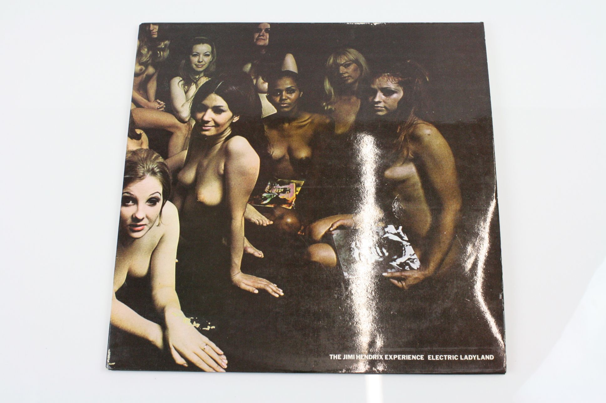 Vinyl - Jimi Hendrix Electric Ladyland on Polydor 2657012 reissue with white lettering inside,