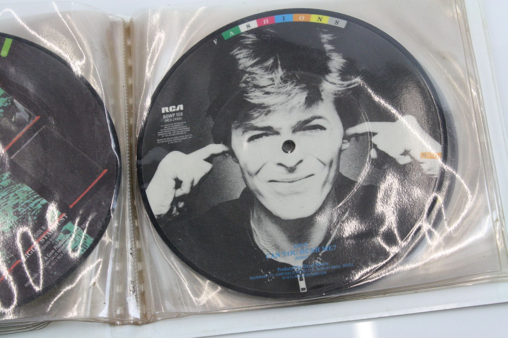 Vinyl - David Bowie Fashions BOW100 set of 10 x 7" picture discs, vg++ - Image 16 of 24