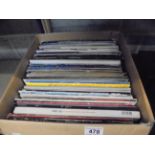 Vinyl - Collection of approx 80 vinyl LP's and 12" Singles spanning the genres and the decades to