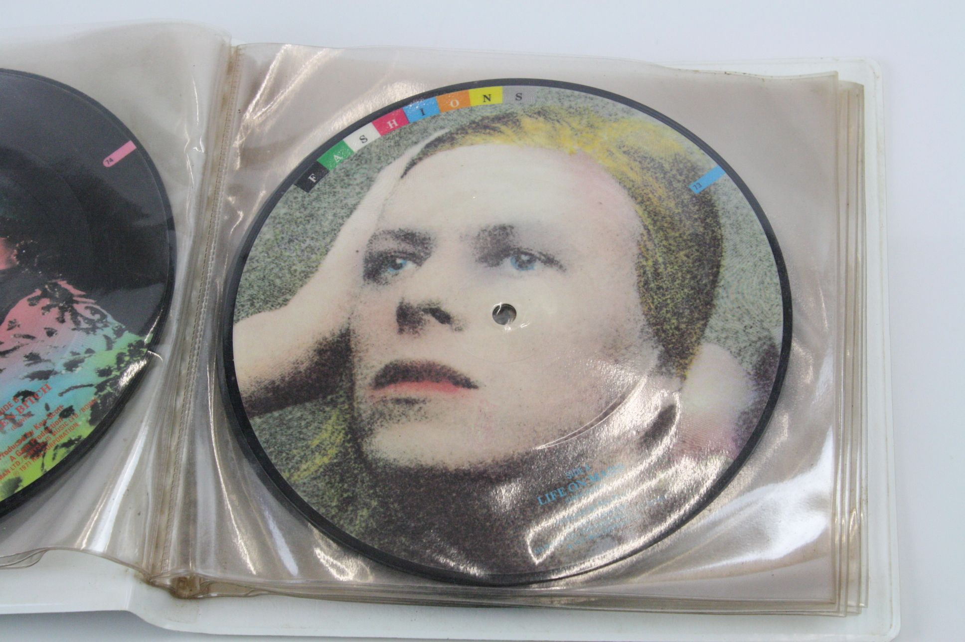 Vinyl - David Bowie Fashions BOW100 set of 10 x 7" picture discs, vg++ - Image 10 of 24