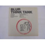 Blur - Think Tank Promo CD album, hand stamped by Banksy with his artwork. This is the ultra limited