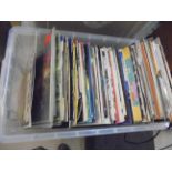 Vinyl - Collection of over 70 rock & pop 45's to include Def Leoppard, Bon Jovi, Madonna,