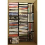 Cassette Tapes approx 120 albums and compilations to include Rod Stewart, Boston, Bon Jovi,