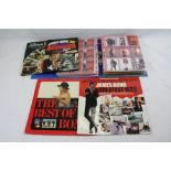 Film Memorabilia - Large collection of James Bond 007 Collector cards plus 2 x annuals and 2 x LPs
