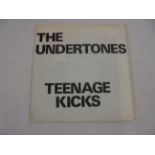 Vinyl - The Undertones - Teenage Kicks (GOT 4) vinyl is EX, sleeve has some staining and creasing