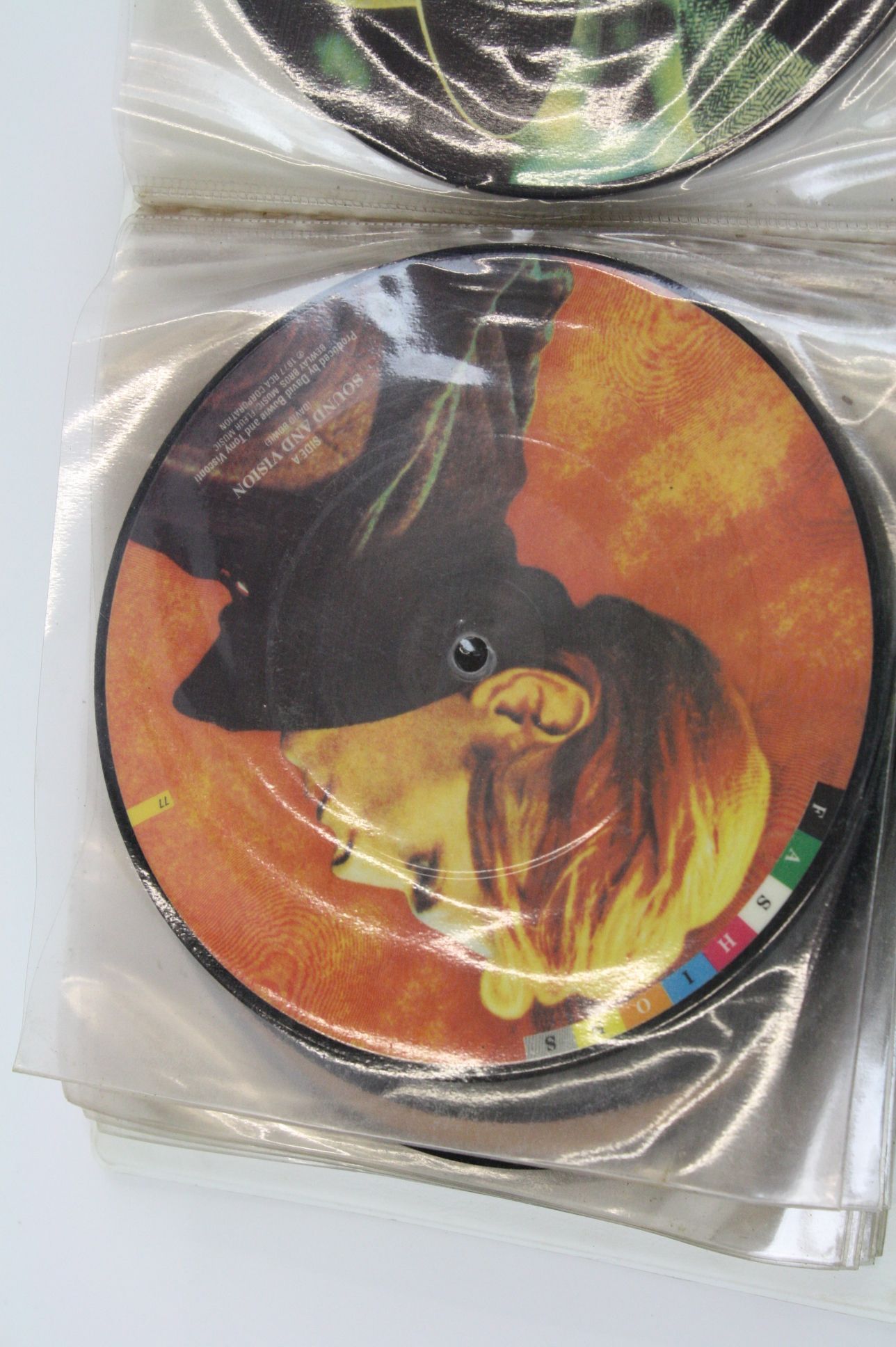 Vinyl - David Bowie Fashions BOW100 set of 10 x 7" picture discs, vg++ - Image 19 of 24