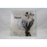 Vinyl - Faust self titled picture disc on Polydor 2310182 with clear text insert, vinyl with large