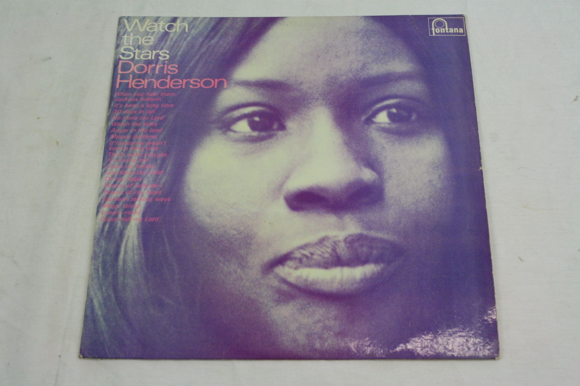 Vinyl - Dorris Henderson Watch The Stars LP on Fontana STL5385 886 407 TY sleeves and vinyl vg+ - Image 2 of 5