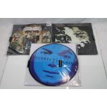 Vinyl - Collection of three modern issue Michael Jackson vinyl picture discs to include Scream,