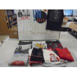 Music T-shirts - collection of over 20 mainly band tees including tour examples featuring Roxy