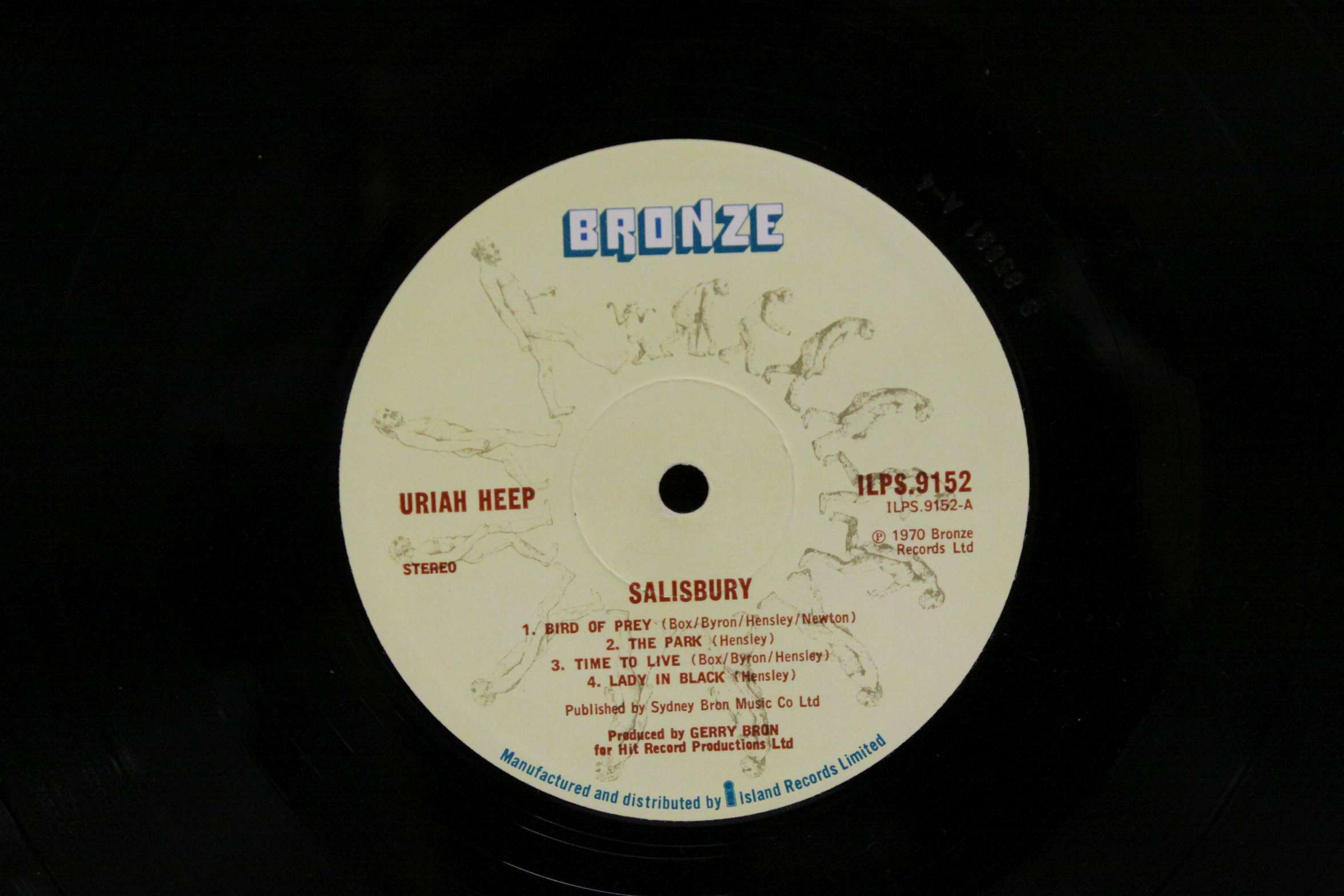 Vinyl - Uriah Heep Salisbury LP on Bronze ILPS9152 gatefold sleeve, vinyl ex, sleeves vg+ with - Image 4 of 10