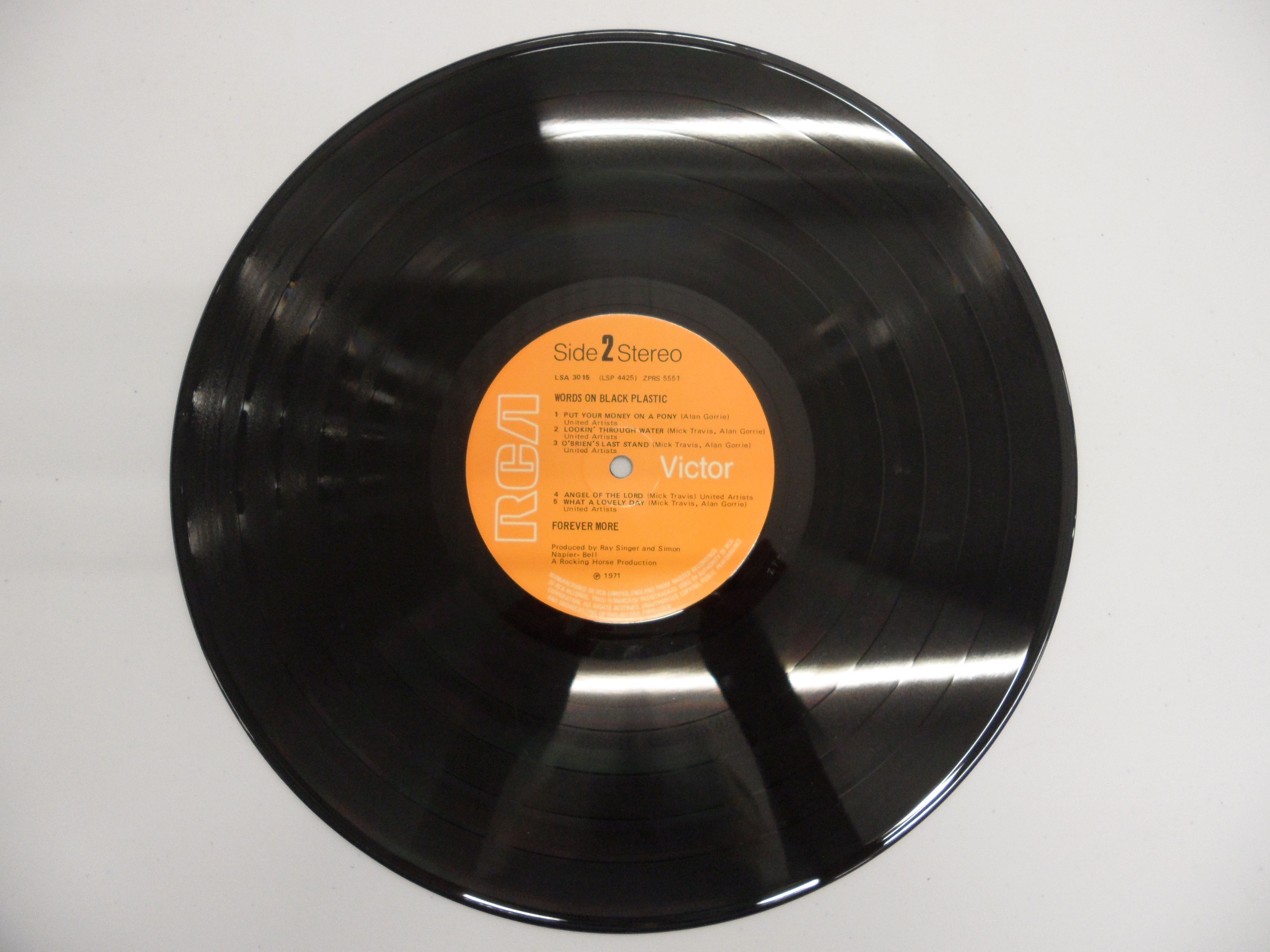 Vinyl - Forever More Words On Black Plastic LP on RCA Victor LSA31015, vinyl vg+, sleeves vg+ - Image 5 of 6