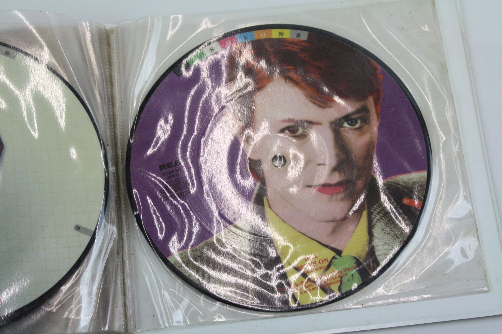 Vinyl - David Bowie Fashions BOW100 set of 10 x 7" picture discs, vg++ - Image 22 of 24