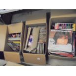 Vinyl - Large collection of LPs, EPs and 45s in picture and company sleeves (three boxes)