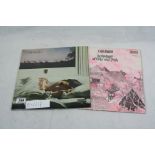 Vinyl - Two Caravan LPs to include In The Land of Grey and Pink on Deram SDLR1 red/white label and
