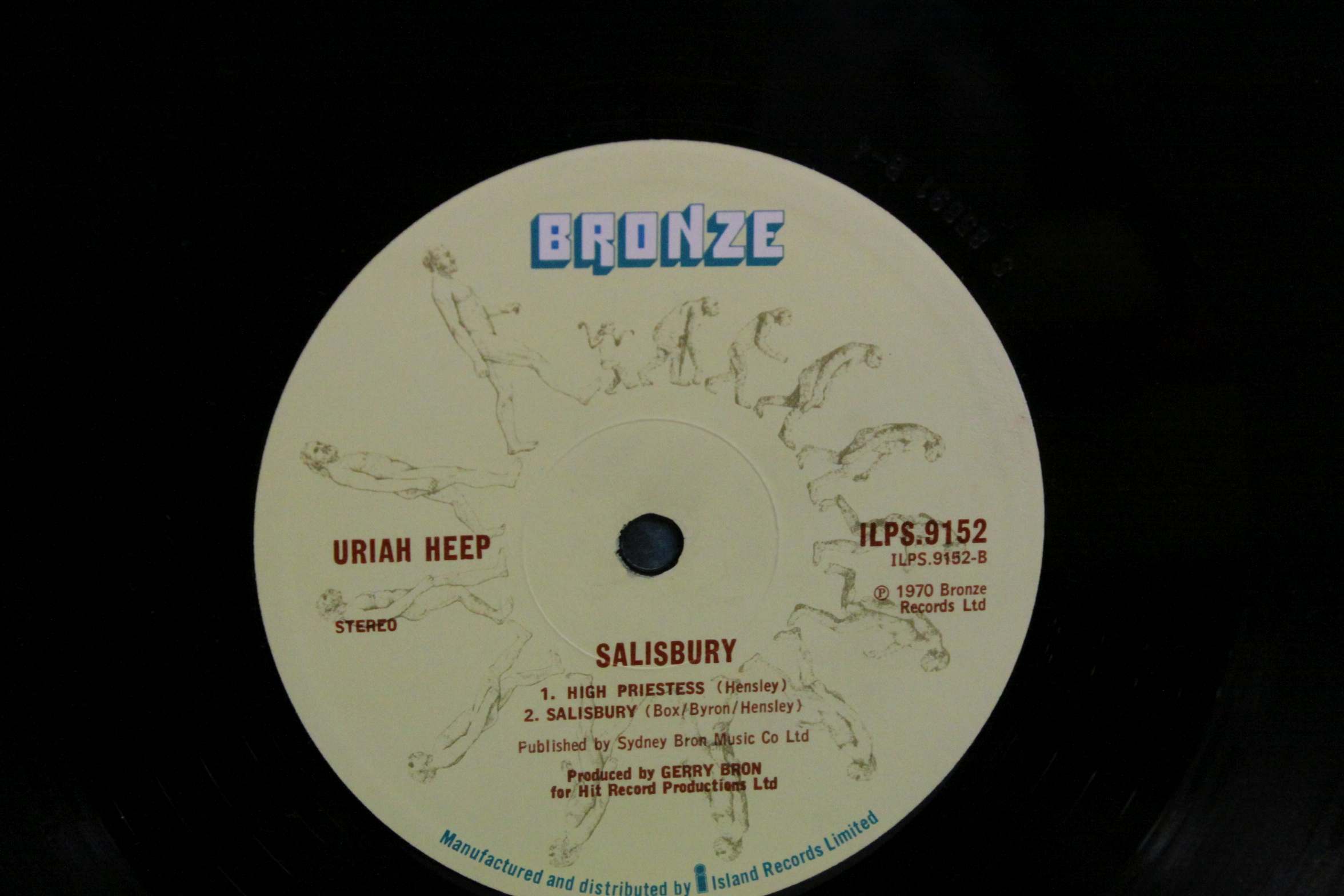 Vinyl - Uriah Heep Salisbury LP on Bronze ILPS9152 gatefold sleeve, vinyl ex, sleeves vg+ with - Image 5 of 10