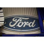 Large Plastic Shop Display Sign ' Ford ', approx. 170cmx x 72cms