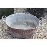 Vintage Galvanised Wash Tub