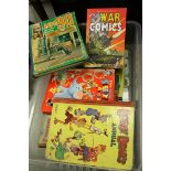 A quantity of 20th century childrens annuals to include Joe 90 ,Bobby Bear Muppets etc.