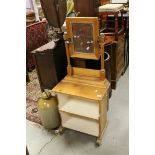 French Child's Pine Dressing Table, 55cms wide x 130cms high