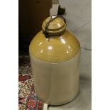 Large Victorian Salt Glazed Spirit Jar