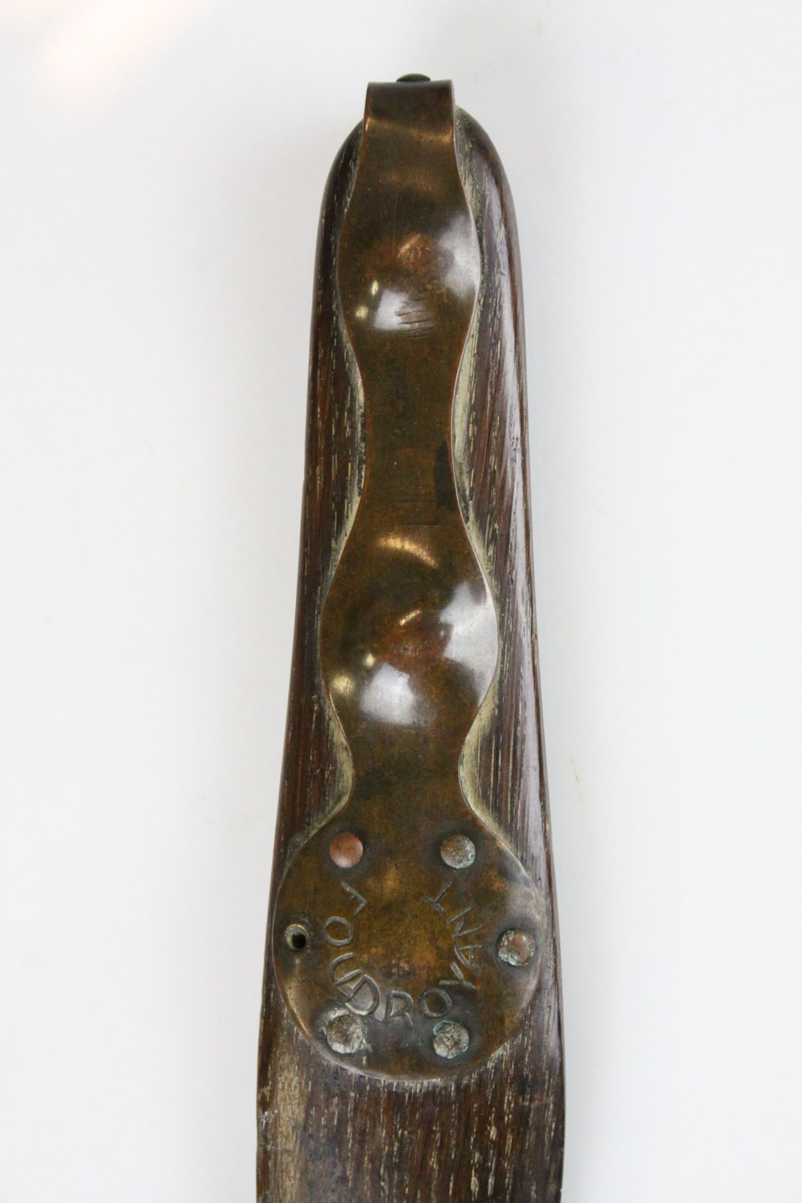 Nelson and Naval Interest - Paper Knife made from the Oak and Copper of HMS Foudroyant, Nelson's - Image 2 of 6