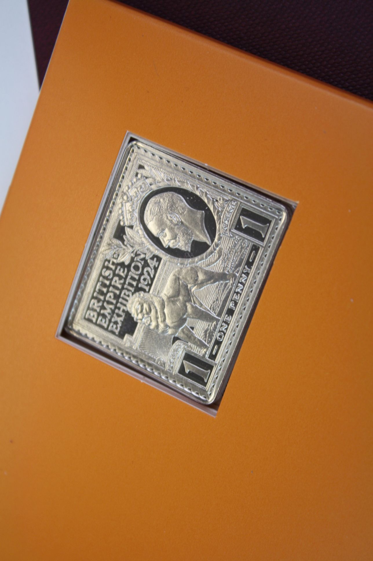 The Edward VII & George V Sterling Silver Stamp Ingot collection boxed By Royal Mail - Image 3 of 3