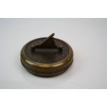 Brass Cased Sundial and Compass