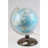Retro ' Nova Rico ' Illuminated Globe
