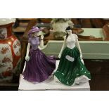 Two Boxed Royal Worcester Figurines - Caitlin Ireland and Charlotte