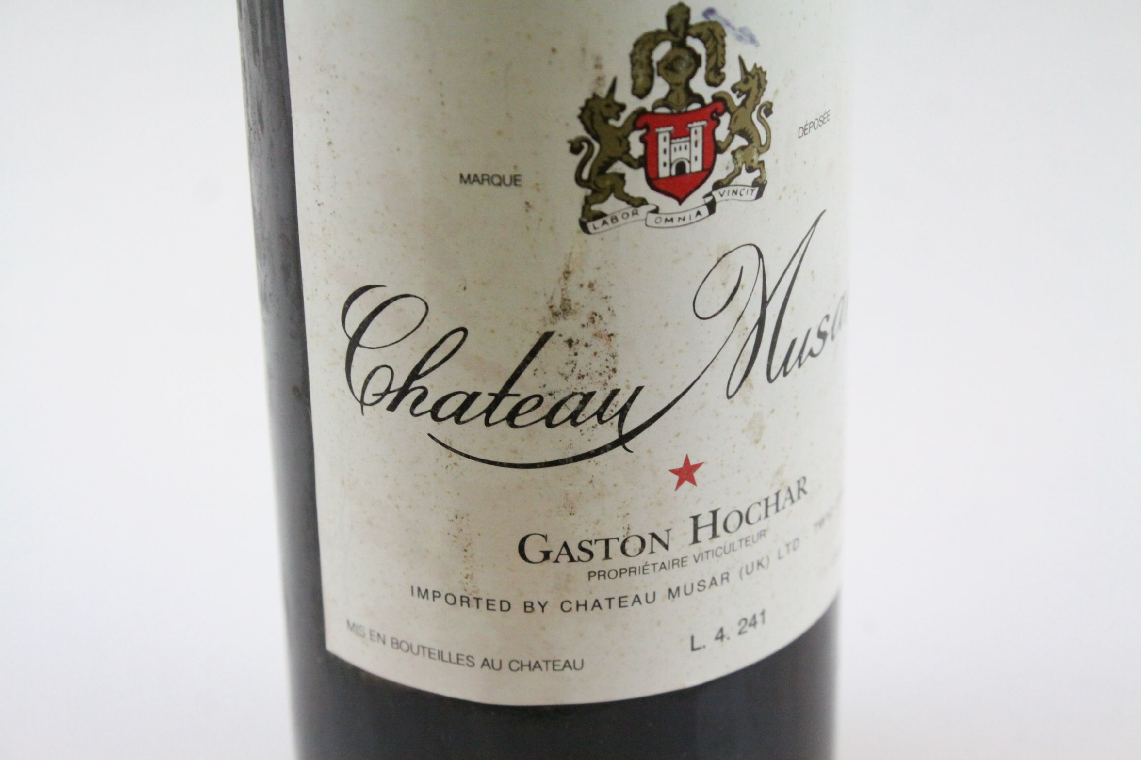 Wine - Bottle of Chateau Musar 1991 - Image 2 of 3