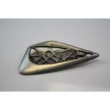 Modernist Seagull Brooch by Ceard Scotland